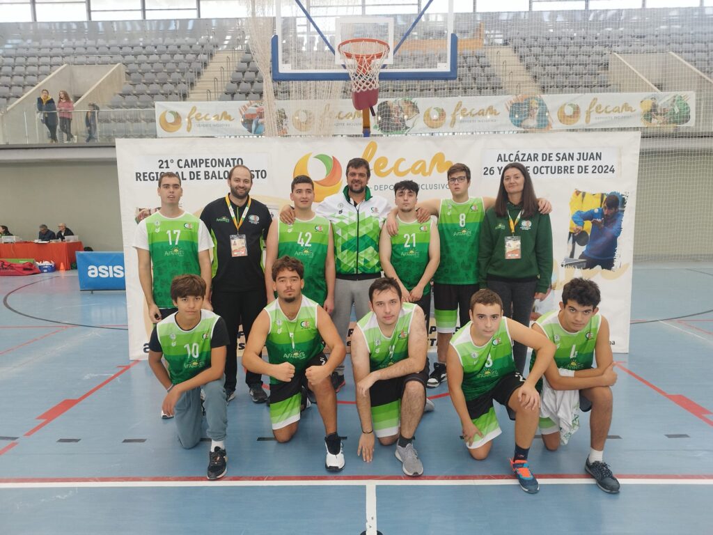 Participación de Nuestro Equipo                                       en el 21 Torneo Regional Baloncesto FECAM